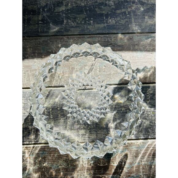 EAPG Bryce Bros Amazon Sawtooth Serving Bowl Scallop Rim Early American 1890's - Picture 13 of 16